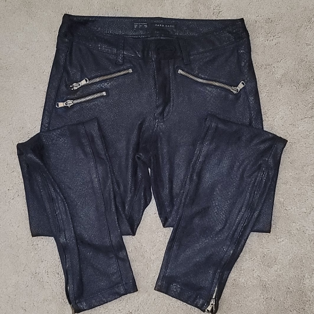 Zara snake print pants